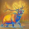 Colorful Elk diamond painting