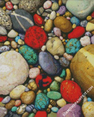 Colorful Stones diamond painting