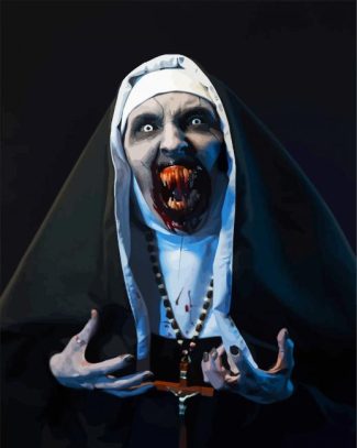 Conjuring Demon Nun diamond painting
