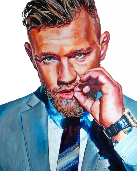 Conor McGregor UFC diamond painting