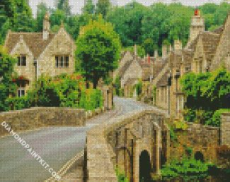 Cotswolds Rural Area diamond painting