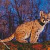 Cougar Cub diamond painting