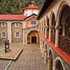 Cyprus kykkos monastery Buildings diamond painting