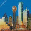 Dallas City Buildings diamond painting