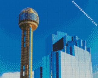 Dallas Tower diamond painting
