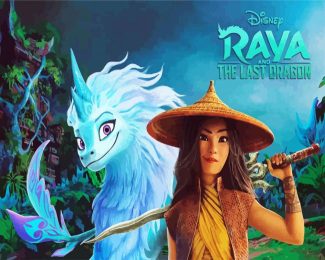 Disney Raya And The Last Dragon diamond painting
