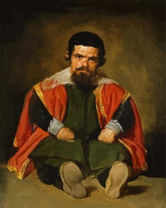 Don Sebastian de Morra by Diego Velazquez diamond paintings