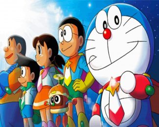 Doraemon Animation diamond painting