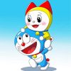 Dorami And Doraemon diamond painting
