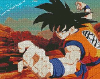 Dragon Ball Z Goku diamond paintings