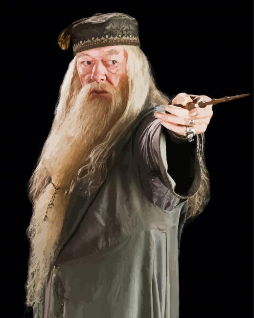 Dumbledore diamond painting