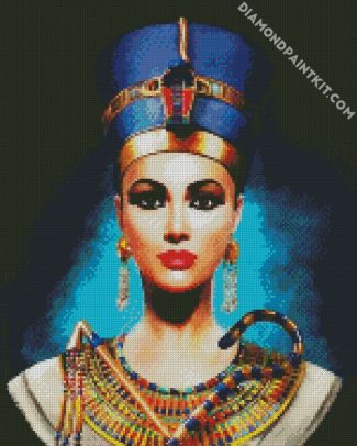 Egyptian Queen Nefertiti diamond paintings