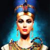 Egyptian Queen Nefertiti diamond painting