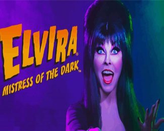 Elvira diamond painting
