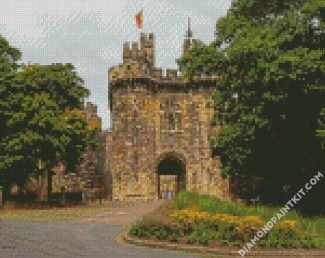 England Lancaster Castle diamond painting