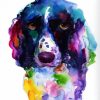 English Cocker Spaniel dog diamond painting