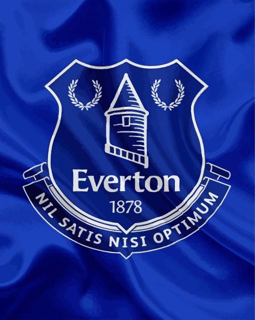 Everton Logo diamond painting