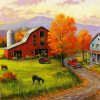 Fall On The Farm diamond painting