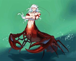 Fantasy Lobster Man diamond painting
