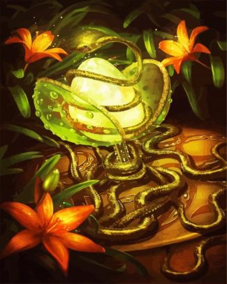 Fantasy Snake Egg diamond painting