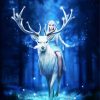 Fantasy Elf On Stag diamond painting
