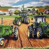 Farm Tractors diamond painting