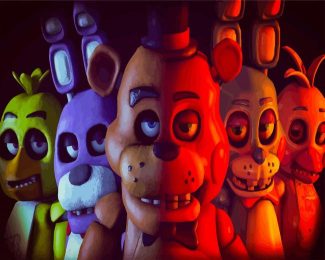 Five Nights At Freddy's diamond painting