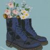 Flowers In Boots diamond paintings