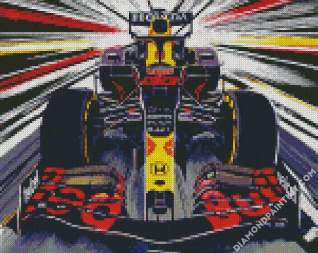 Formula One Car diamond paintings