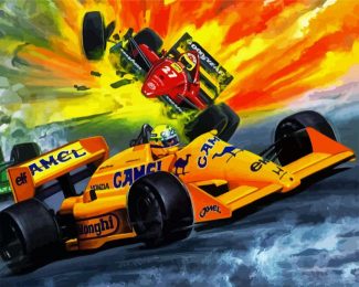 Formula One Cars diamond painting