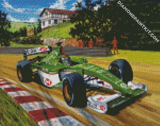 Formula One Race Car diamond paintings