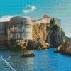 Fort Bokar Dubrovnik diamond painting