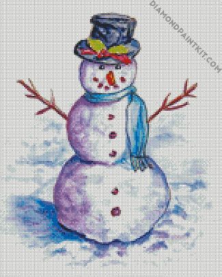 Frosty The Snowman diamond painting