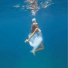 Girl Swimming Underwater diamond painting