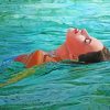 Girl Swimming diamond painting