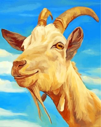 Goat Head diamond painting