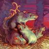 Grey Rats diamond painting