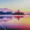 Bled At Sunset diamond painting