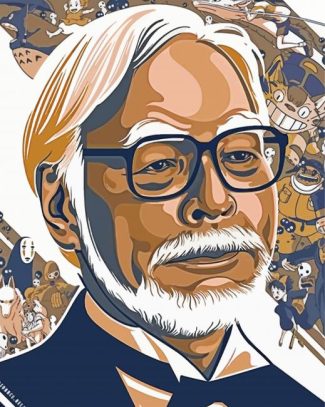Hayao Miyazaki diamond painting