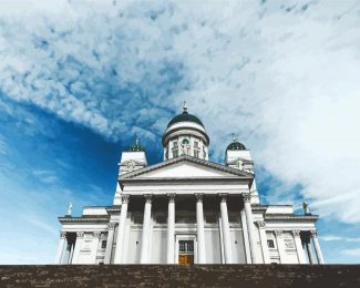 Helsinki Cathedral Finland diamond painting