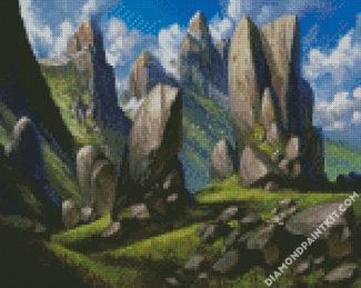 Hills And Mountains diamond painting