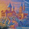 Hogwarts Castle Art diamond paintings