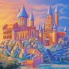 Hogwarts Castle Art diamond painting