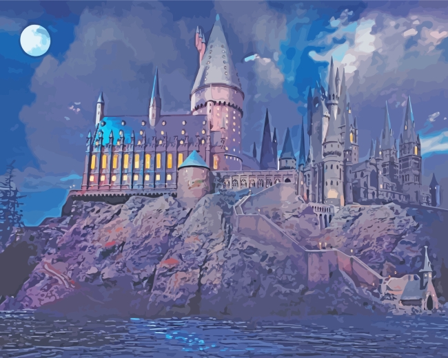 Diamond Painting Harry Potter Hogwarts