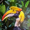 Hornbill Bird Art diamond painting