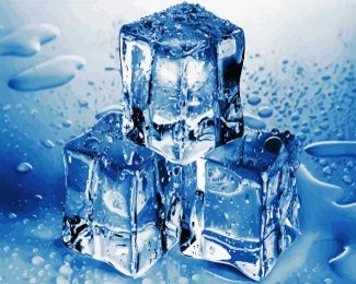 Ice Cubs diamond painting