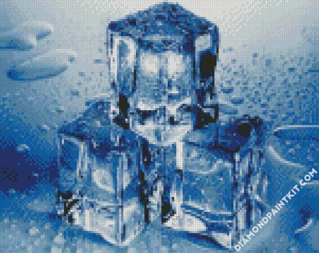 Ice Cubs diamond painting