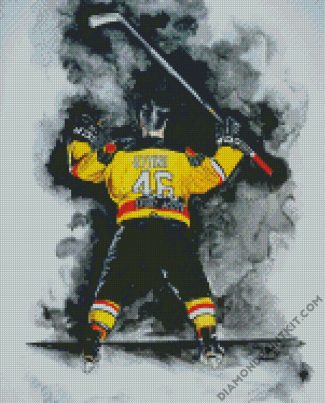 Ice Hockey Player Art diamond painting