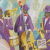Illustration Jazz Band diamond paintings