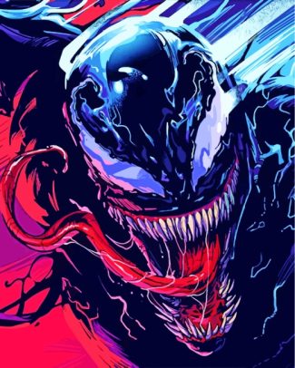 Illustration Venom diamond painting